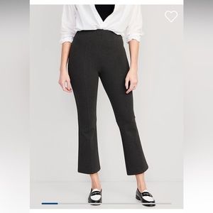 Extra High Waisted Stevie Pants Charcoal Gray NWT